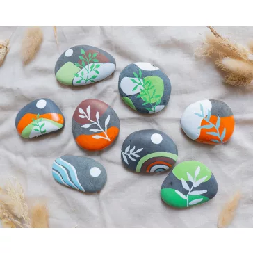   Marabu Deco Painter matt akrilfilc készlet - "Basic" válogatás, 5 db, 2-4 mm