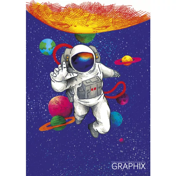Marabu Permanent Marker Graphix kétvégű tűfilc szett - "HERO OF GALAXY", 24 db