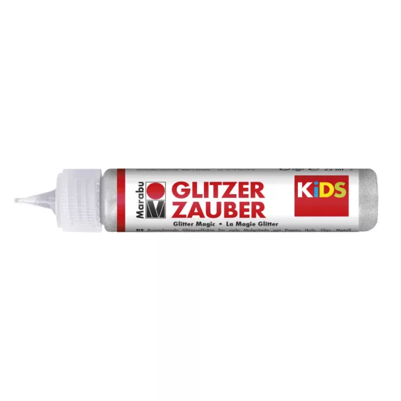 Marabu KiDS kontúrfesték gyerekeknek - csillámos ezüst  582, 25 ml