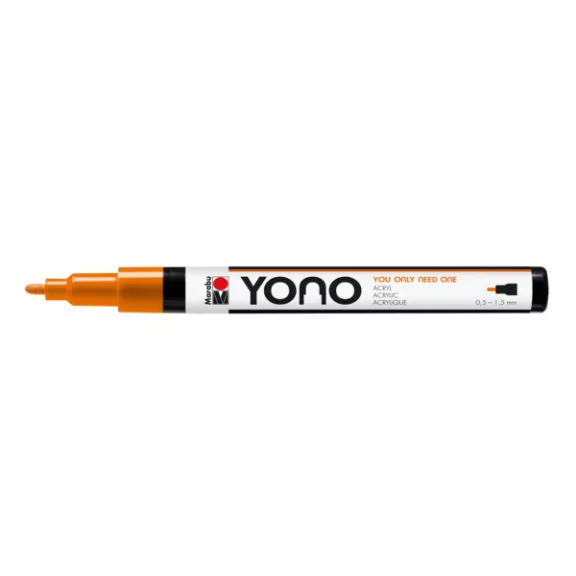 Marabu YONO Marker akrilfilc - narancs 013, 0,5-1,5 mm