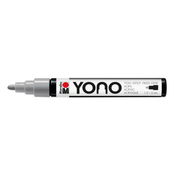 Marabu YONO Marker akrilfilc - szürke 078, 1,5-3 mm