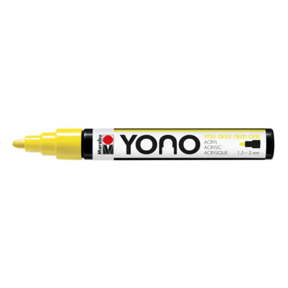 Marabu YONO Marker akrilfilc - neon sárga 321, 1,5-3 mm