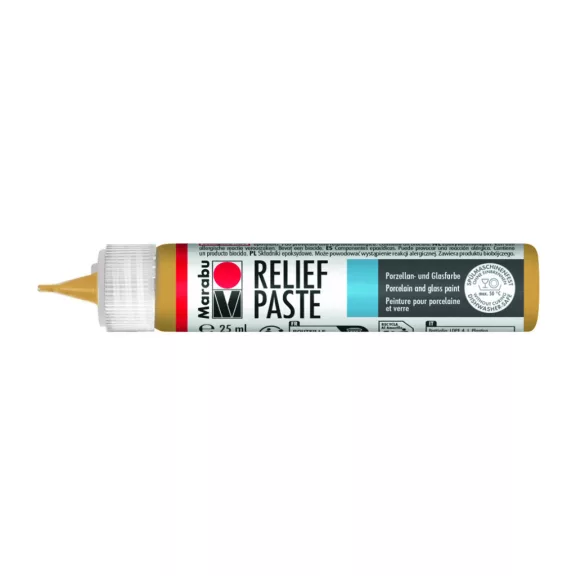 Marabu Relief Paste kontúrozó festék - metálarany 784, 25 ml