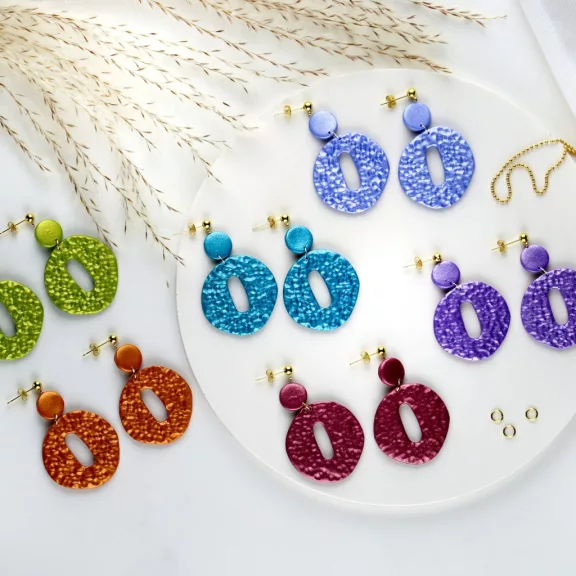FIMO Effect süthető gyurma - metál bordó, 57 g