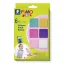 FIMO Kids süthető gyurma készlet - 6 x 42 g, lányos színek