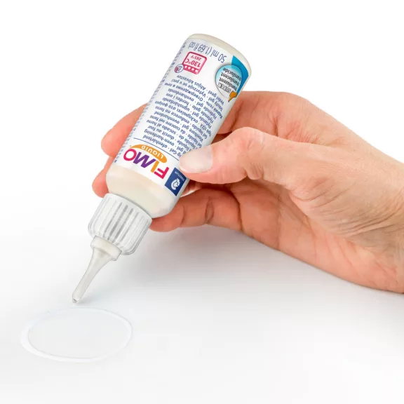 FIMO Liquid Gel - hőre kötő folyékony gél  - 50 ml, áttetsző