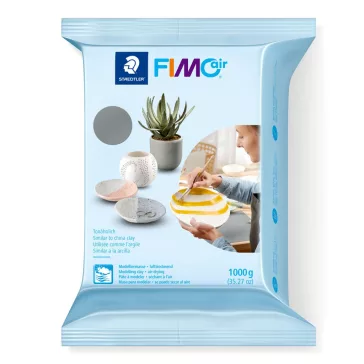   FIMO Air Basic levegőn száradó gyurma - világosszürke, 1000 g