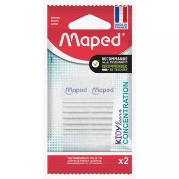 MAPED Kidy Learn Concentration radír, 2 db