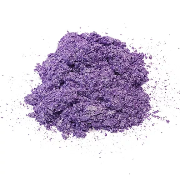 Gyöngyház hatású mica pigment por - lilaakác, 45g