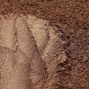 Gyöngyház hatású mica pigment por - rubinbarna, 3g
