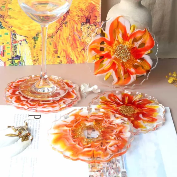 Let's Resin Alcohol Ink szett - 26 x 10 ml