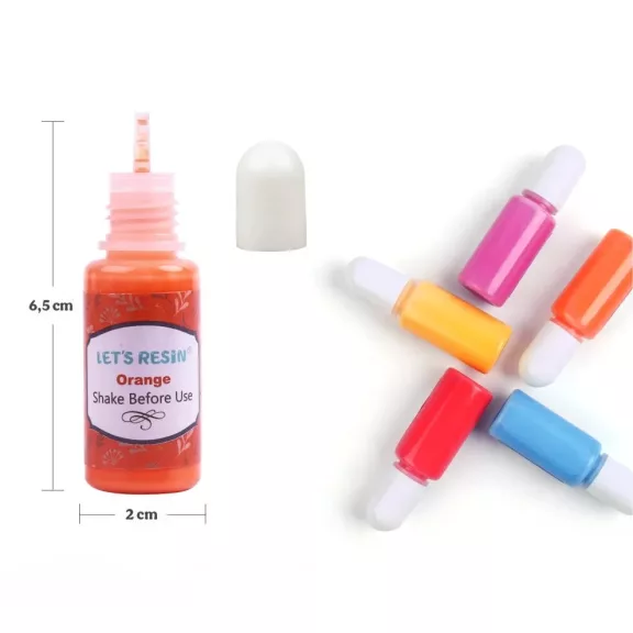 Let's Resin opálos gyantafesték szett - 18 x 10 ml