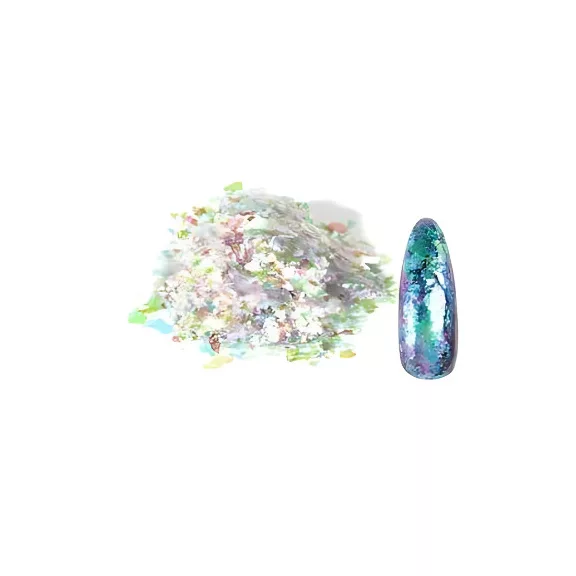 Let's Resin kaméleon effekt pehely - lila-pink, Luxury Edition