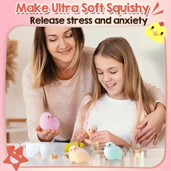 Let's Resin csibe squishy szilikon öntőforma