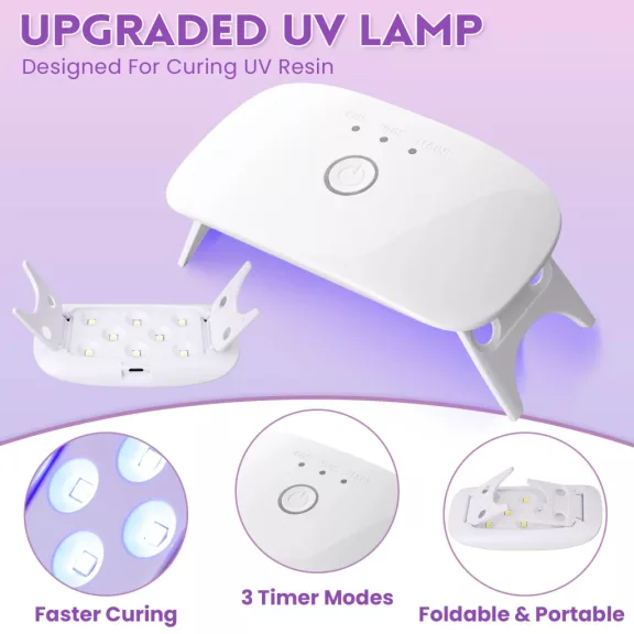 Let's Resin UV-gyanta szett - 