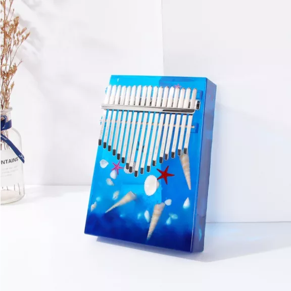 Kalimba (hüvelykzongora) fém kalapács