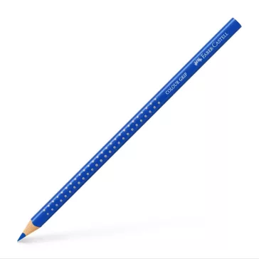   FABER-CASTELL színes ceruza készlet, háromszögletű - kék