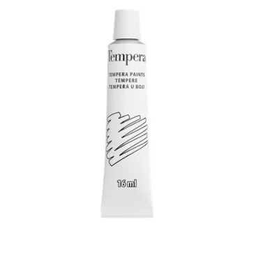 ICO Süni tempera, fehér -16 ml