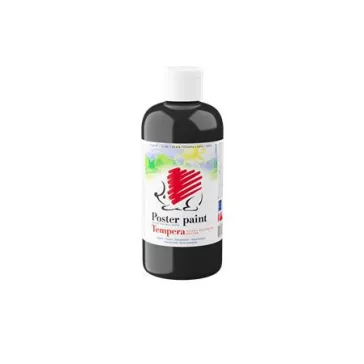 ICO Süni tempera, 500 ml - fekete