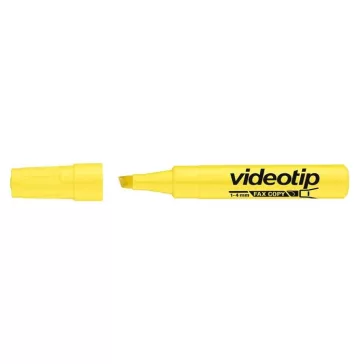 ICO Videotip szövegkiemelő, 1-4 mm - sárga