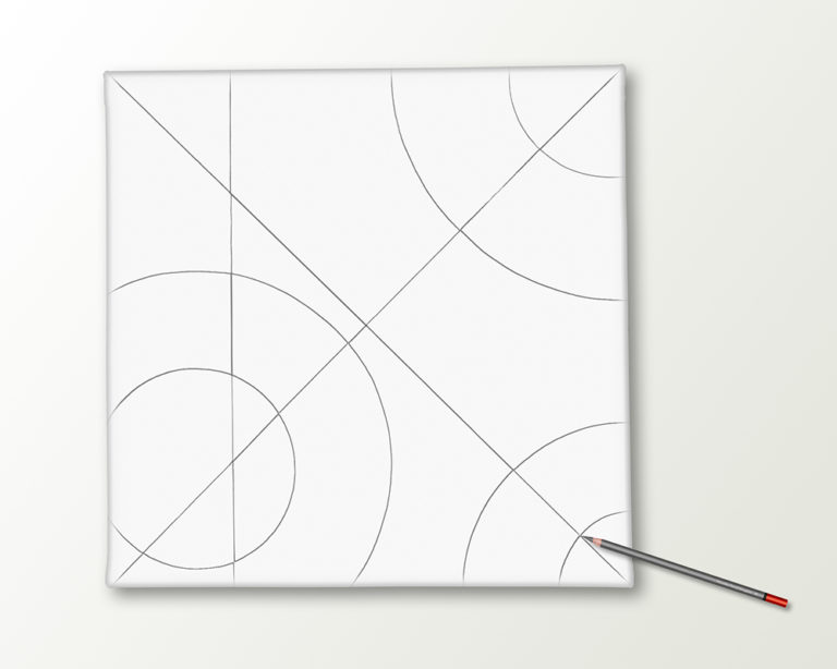 A geometrikus formák felrajzolása ceruzával