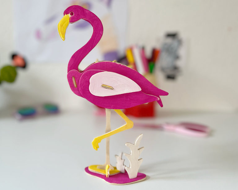 A kész puzzle összeállítva