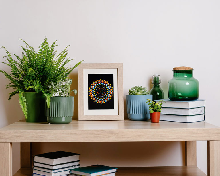 Mandala képek Marabu Dot Pen pontozó festékkel