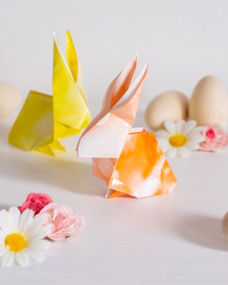 Az origami nyuszik együtt