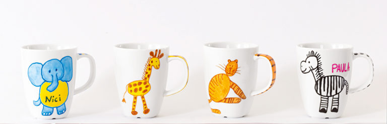 Porcelánfestés gyerekekkel, Marabu KiDS porcelánfilccel