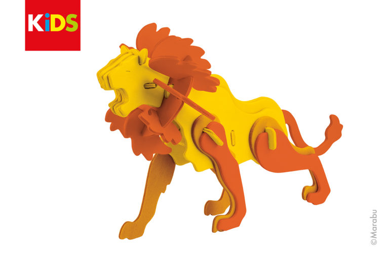 3D puzzle oroszlán