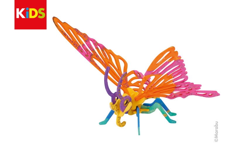 3D puzzle pillangó