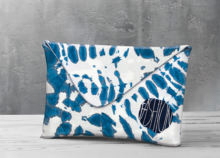 A kész shibori pólók