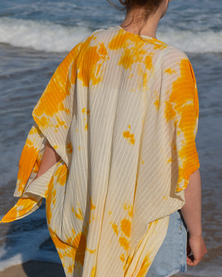 A kimonó a strandon