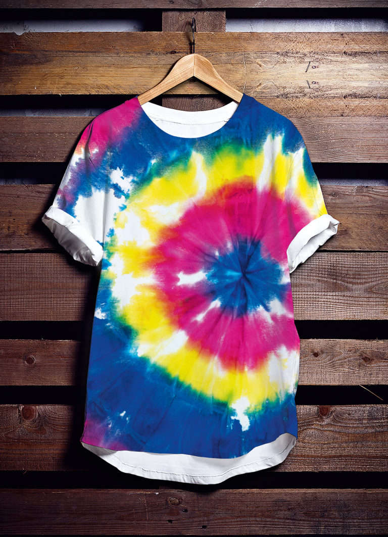 Tie-dye stílus Marabu Fashion Sprayjel