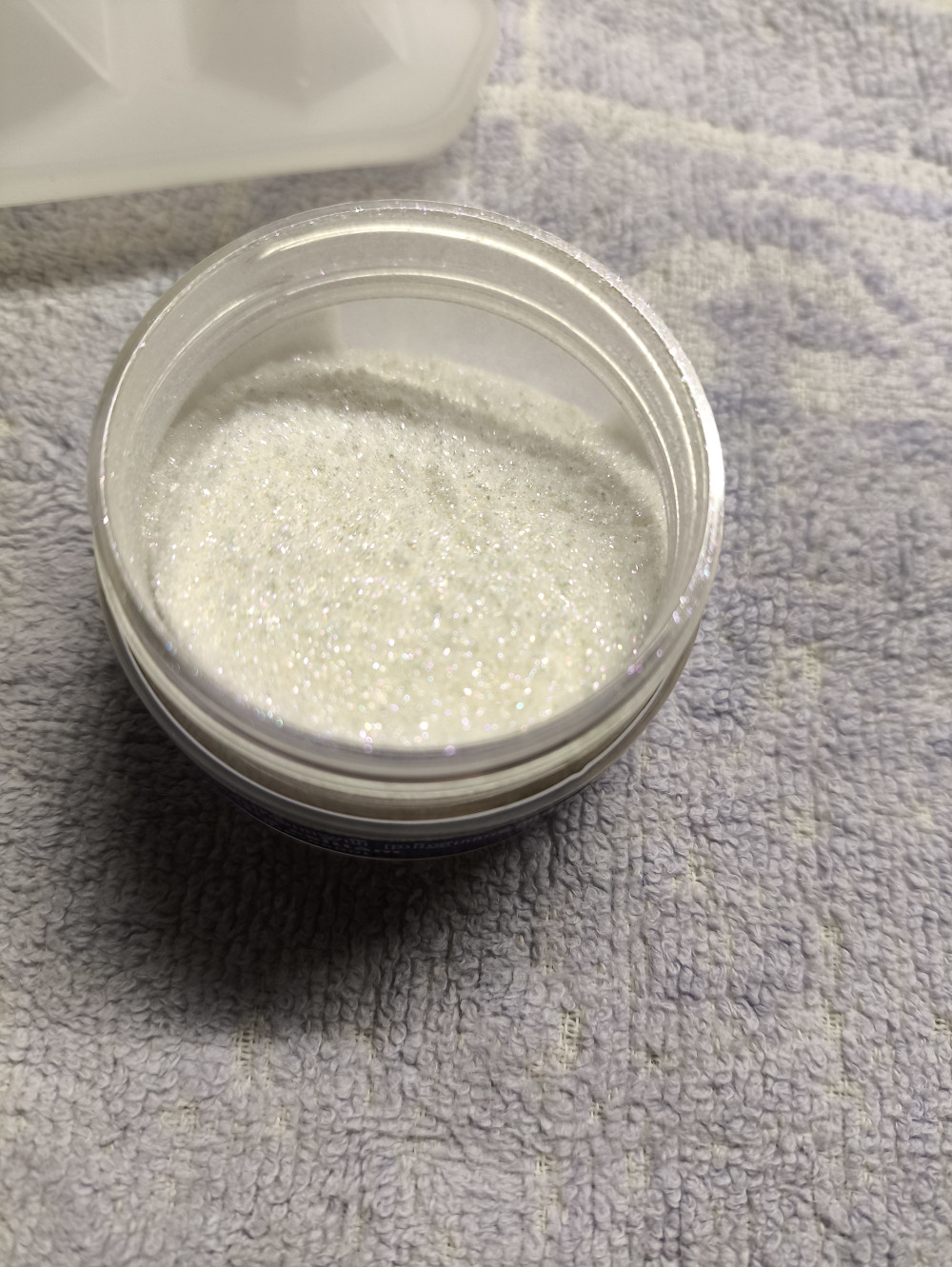 Gyémántfényű pigment por - lila csillám, 1kg